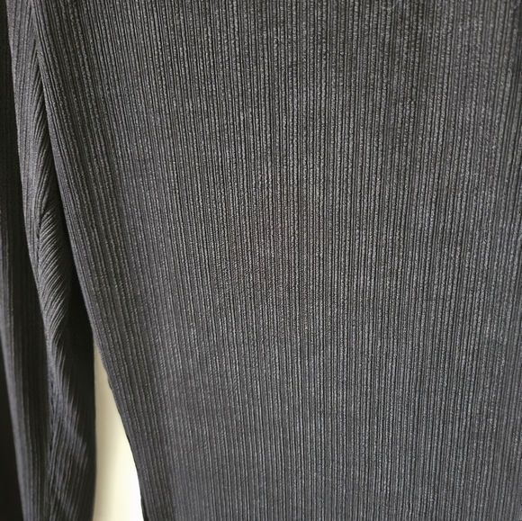 Picadilly fashions Pleated wide leg Black Trousers Pants size PXL - Picture 4 of 8